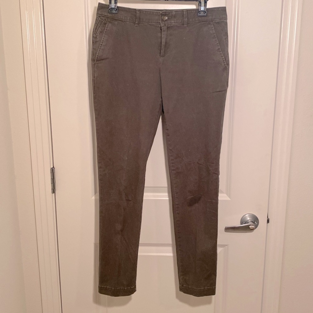 Banana Republic, Ankle Pants, Olive, Size 2